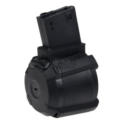 cargador drum electrico m4 1000 rds negro saigo defense.jpg