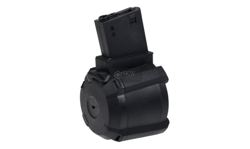 cargador drum electrico m4 1000 rds negro saigo defense.jpg