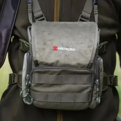 bolsa de transporte arnés binocular hikmicro