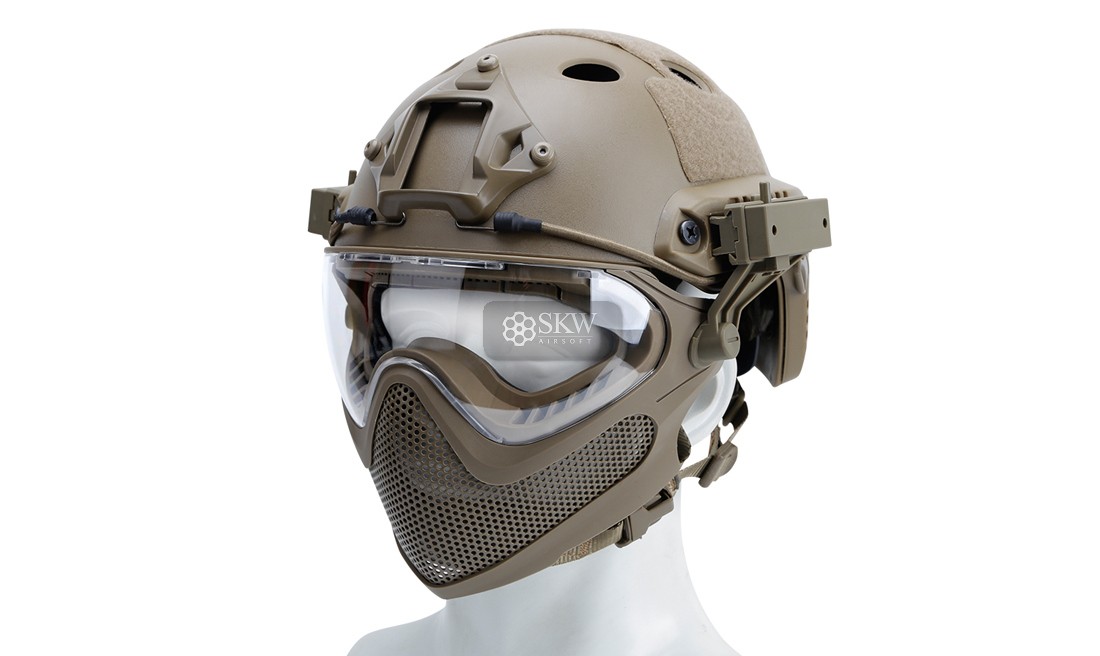 casco tipo fast y mascara tan delta tactics.jpg