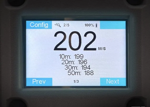 cronómetro fx true ballistic chronograph ce