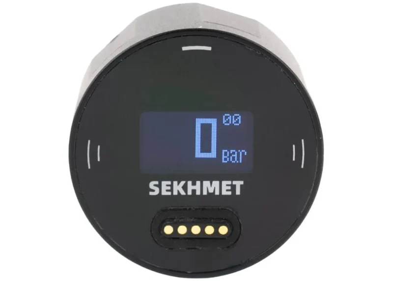 manómetro digital sekhmet 1/8 bsp negro 28 mm