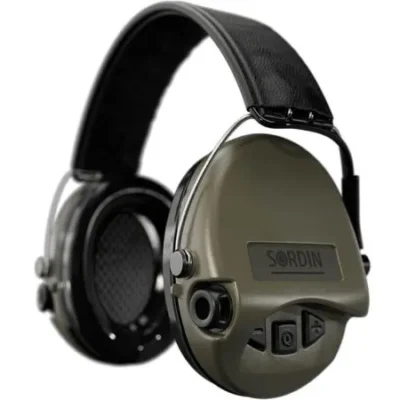 ear defender sordin supreme pro leather green 5 proteccion auditiva caza y defensa 2.webp