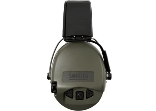protector auditivo sordin supreme pro cuero verde