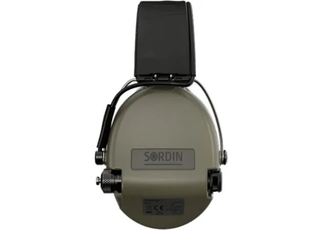 protector auditivo sordin supreme pro cuero verde