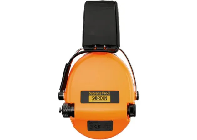 protector auditivo sordin supreme pro x cuero ember