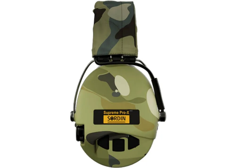 protectores auditivos sordin supreme pro x led textil camo
