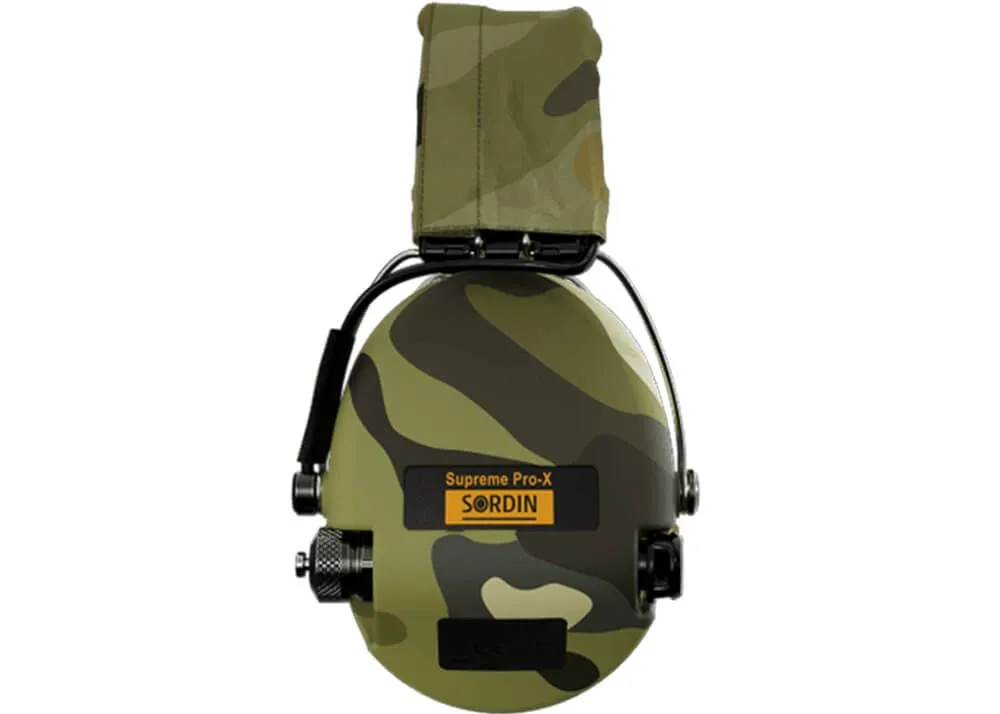 protectores auditivos sordin supreme pro x led textil camo