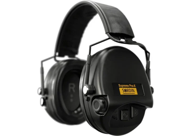 ear defender sordin supreme pro x sfa leather black 5 proteccion auditiva caza y defensa 2.webp