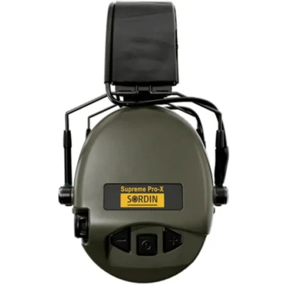 protector auditivo sordin supreme pro x slim sfa cuero verde