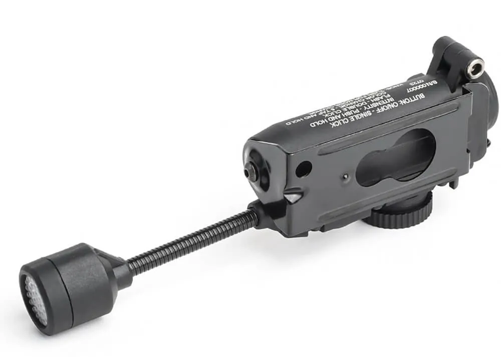 linterna wadsn sidewinder stalk luz para casco negro