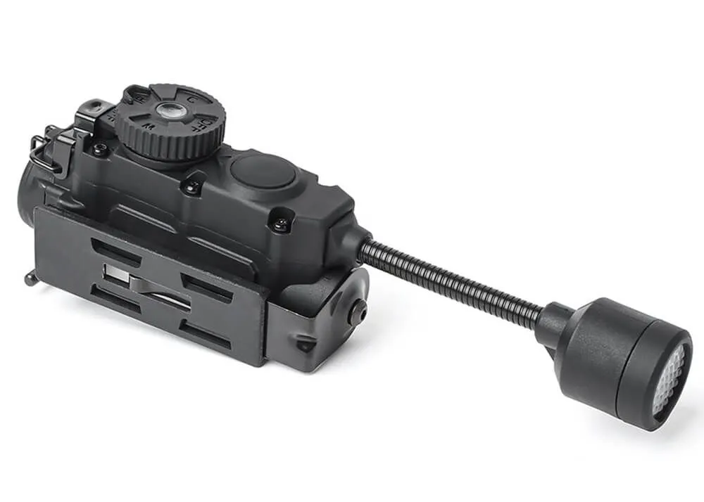 linterna wadsn sidewinder stalk luz para casco negro