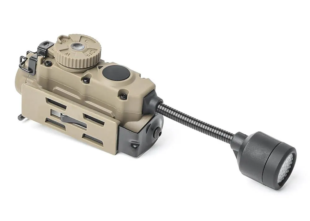 linterna wadsn sidewinder stalk luz para casco desierto