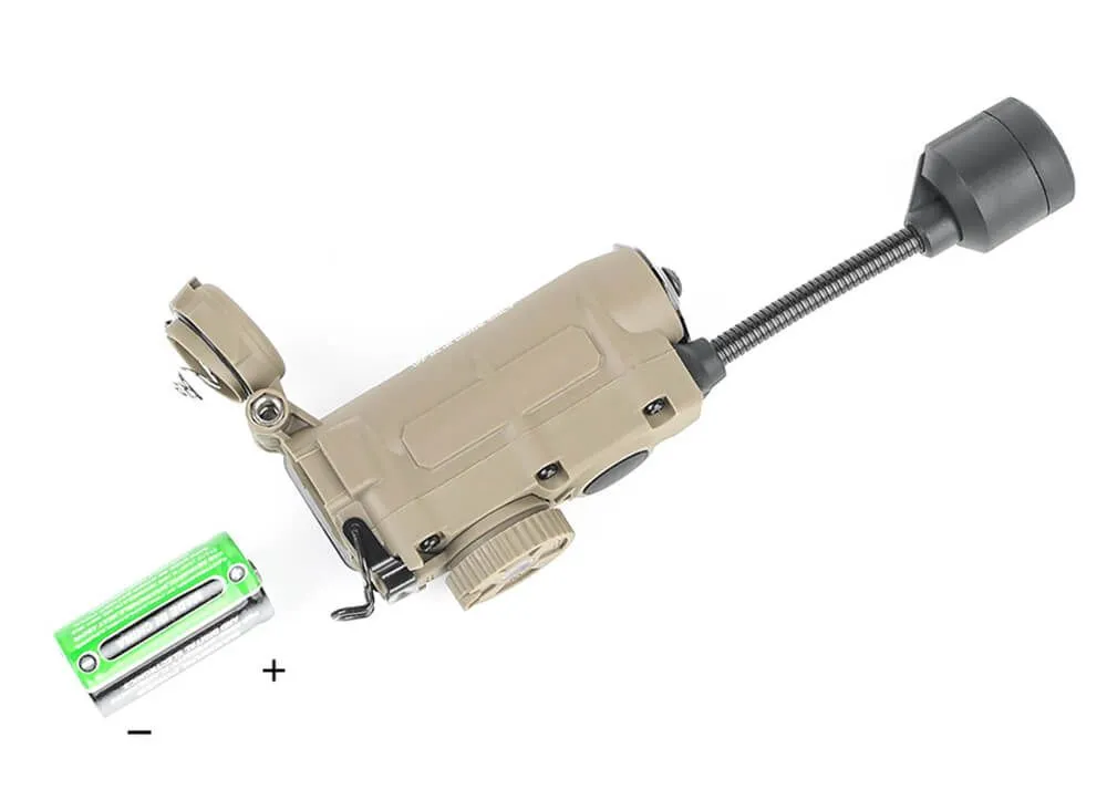 linterna wadsn sidewinder stalk luz para casco desierto