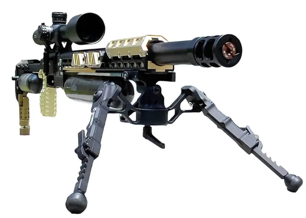 adaptador desplegable para botella frontal saber tactical fx panthera