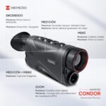 monocular térmico con telémetro condor cq50l hikmicro