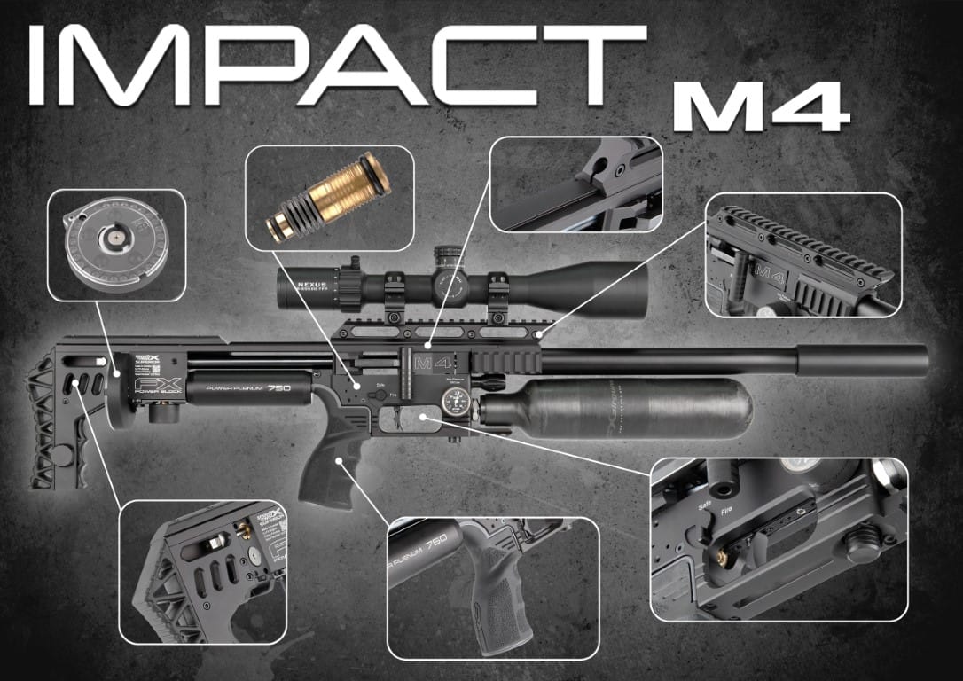 fx impact m4 black sniper