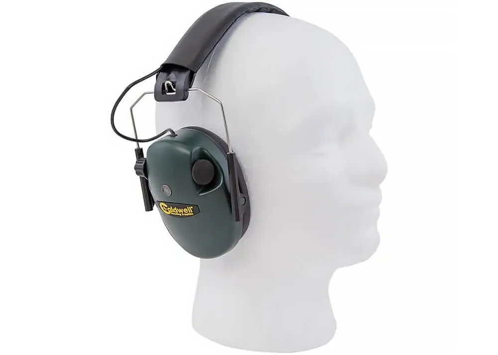 protector auditivo caldwell e max perfil bajo electrónico verde