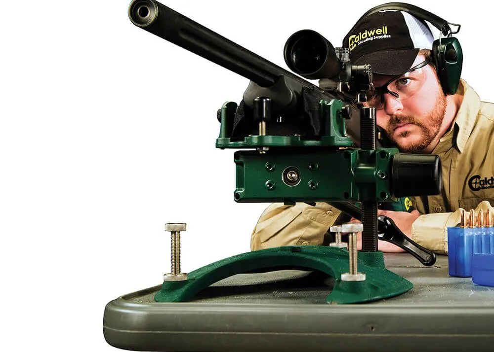 banco de tiro caldwell fire control descanso delantero