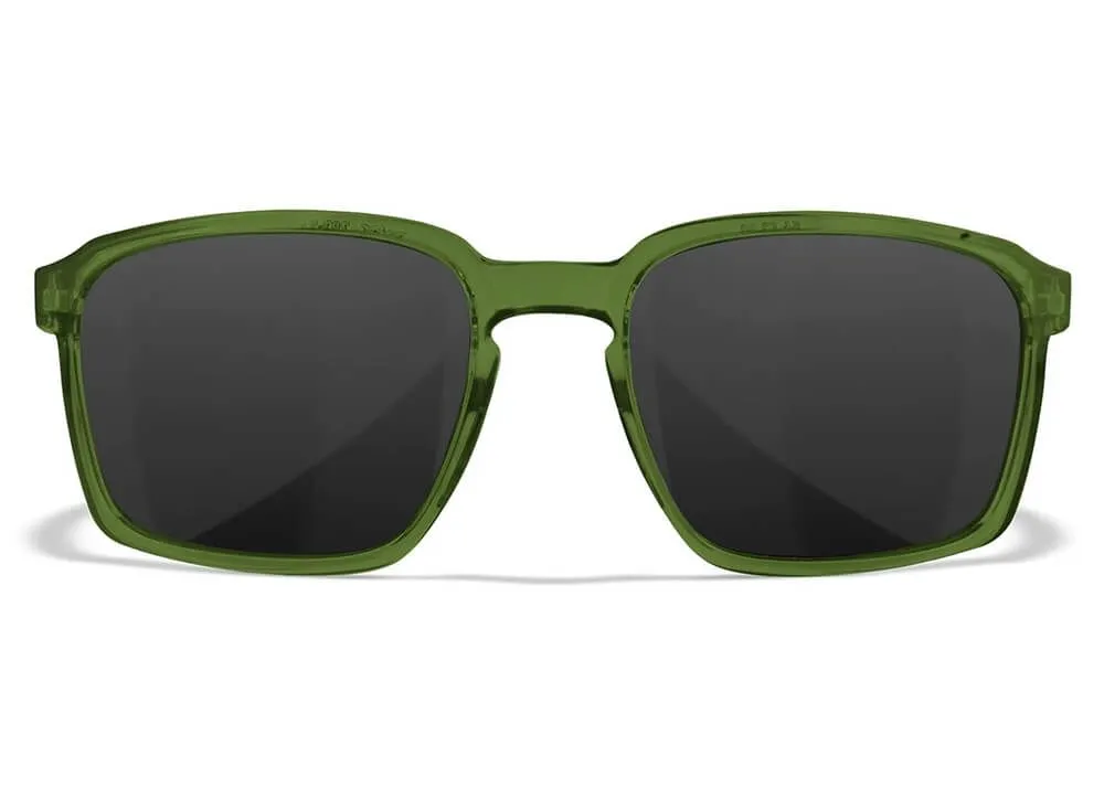 gafas wiley x alfa lentes gris montura cristal verde