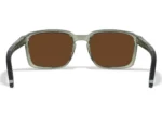 gafas wiley x alfa captivate polarizadas bronce espejo brillo cristal oliva claro/gris montura