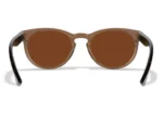 gafas wiley x covert lentes de cobre polarizadas captivate montura café brillante/marrón cristal
