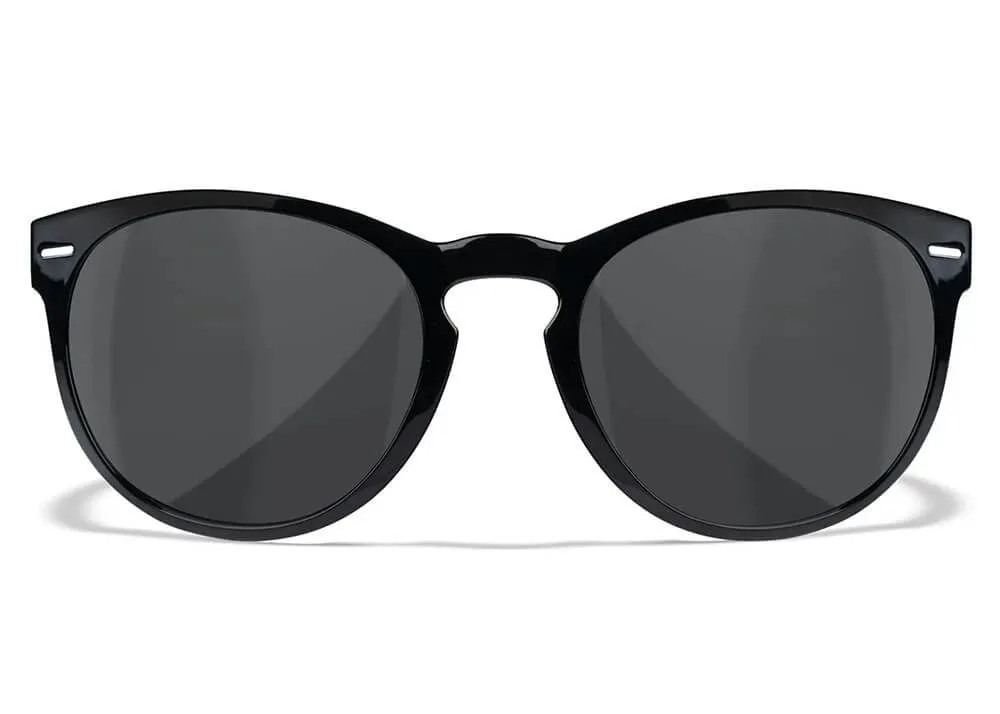 gafas wiley x covert lentes gris montura negro brillante