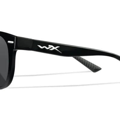 gafas wiley x covert lentes gris montura negro brillante