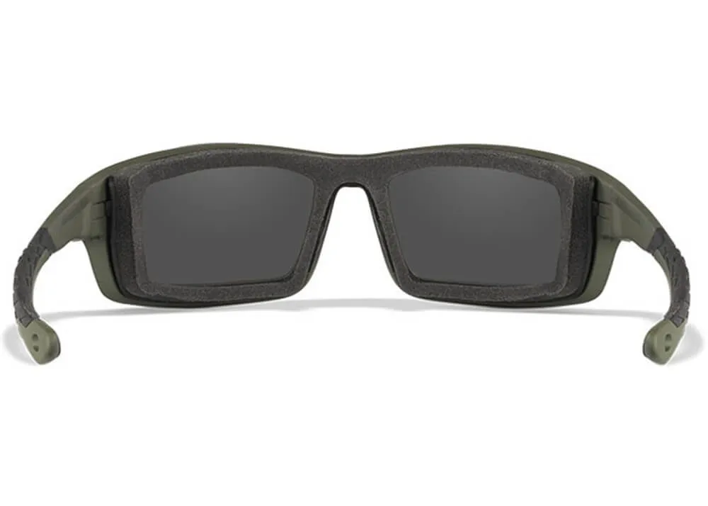 gafas wiley x grid gris marco verde