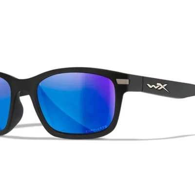glasses wiley x helix captivate polarized blue mirror lenses matte black frame 7 proteccion ocular caza y defensa 3.webp