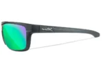 gafas wiley x kingpin lentes captivate polarizadas verde espejo montura grafito mate