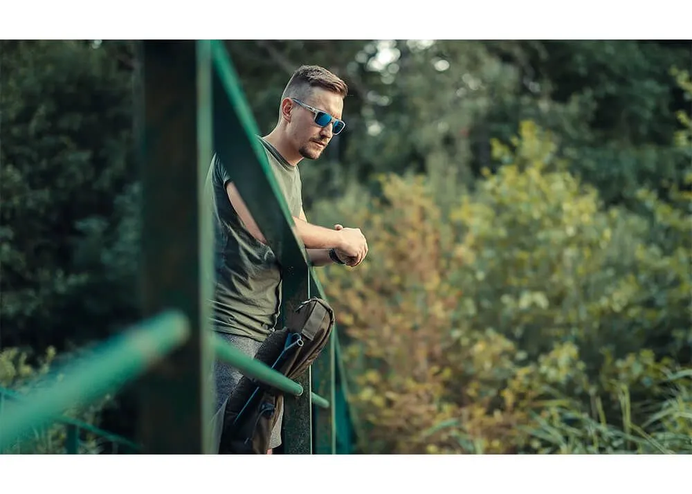 gafas wiley x ovation lentes de espejo azul polarizadas captivate montura de pizarra mate