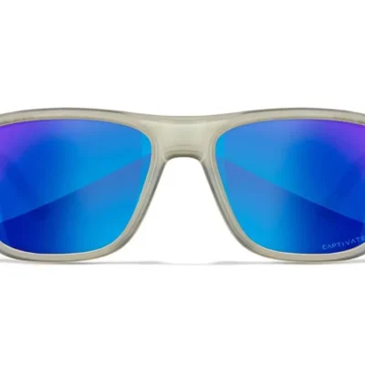 gafas wiley x ovation lentes de espejo azul polarizadas captivate montura de pizarra mate