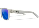 gafas wiley x ovation lentes de espejo azul polarizadas captivate montura de pizarra mate