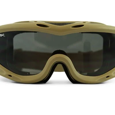 gafas wiley x spear smoke/clear/rust tan frame