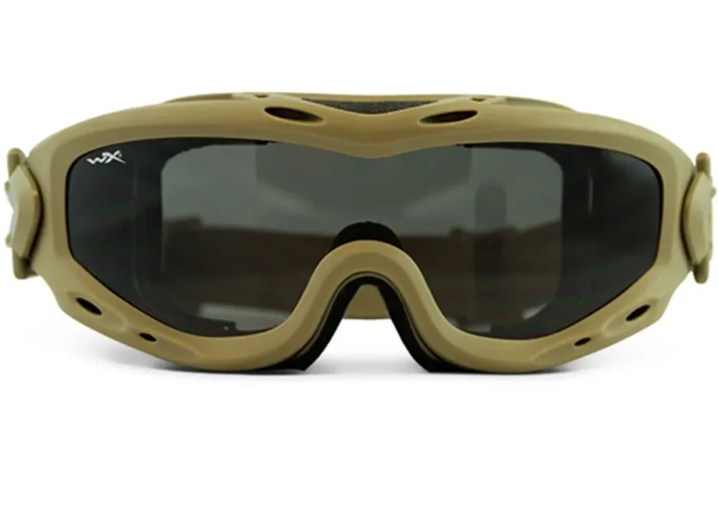 gafas wiley x spear smoke/clear/rust tan frame