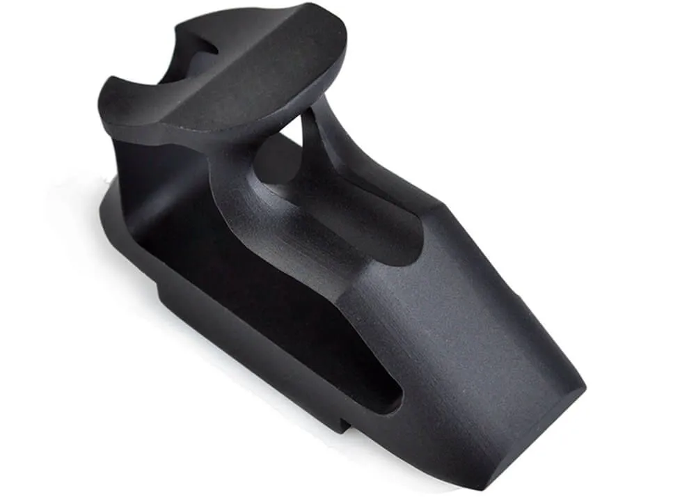 grip metal foregrip corto en Ángulo negro