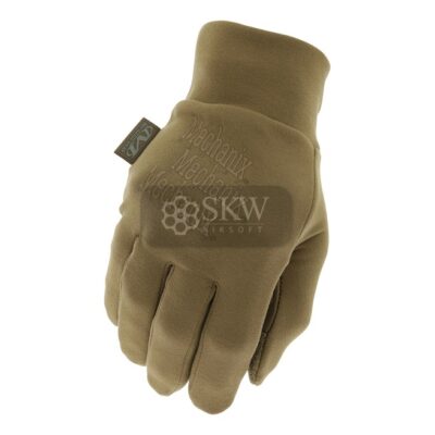 guantes mechanix coldwork base layer coyote