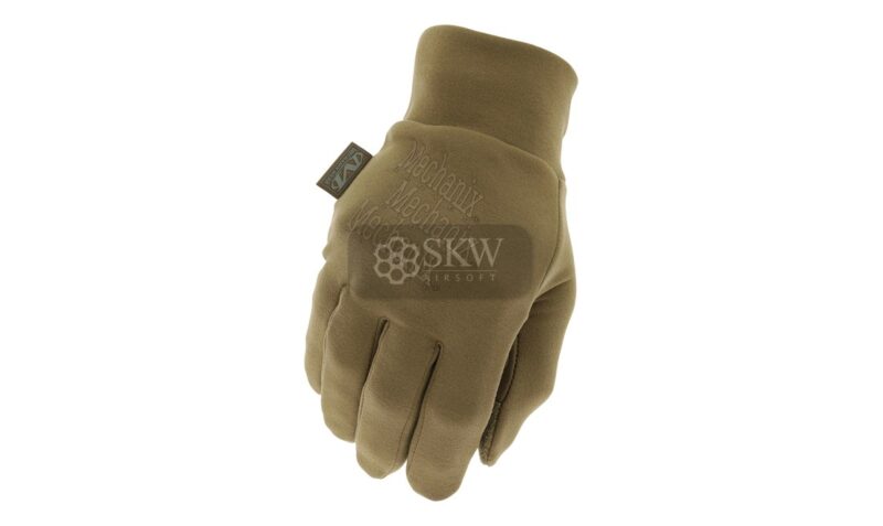 guantes mechanix coldwork base layer coyote