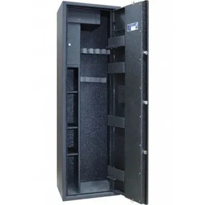 caja fuerte para armas griffon ge.450k.l, color negro. cr