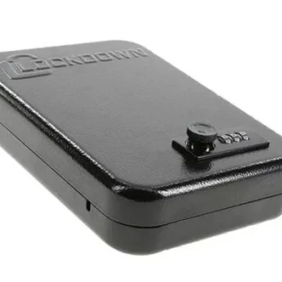 caja fuerte para pistola lockdown con cerradura de combinación