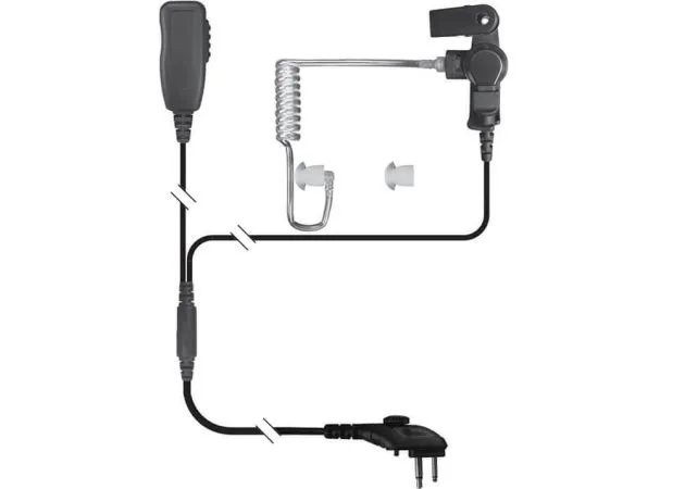 headset code red investigator two wire with microphone 2 auricular caza y defensa 2.webp