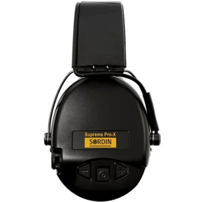 protector auditivo sordin supreme pro x cuero negro