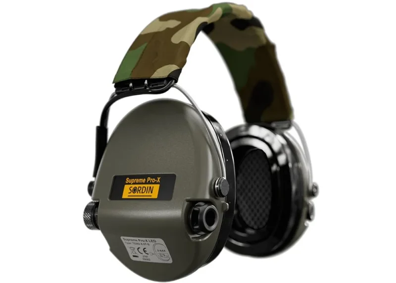 protector auditivo sordin supreme pro x led textil