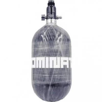 hpa tank dominator 68 4500 carbon 1 liter 310 bar with pressure gauge 1 .webp