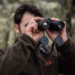 binoculares multiespectro con telémetro + ir 940nm habrok 4k he25ln hikmicro