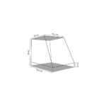 jaula plegable para coche l57,5xa92,5/55xalt66 cm.