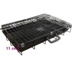 jaula metálica l109xa71xalt79 cm band. plástico