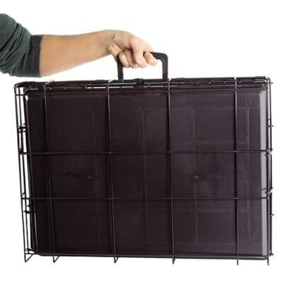 jaula metálica l109xa71xalt79 cm band. plástico