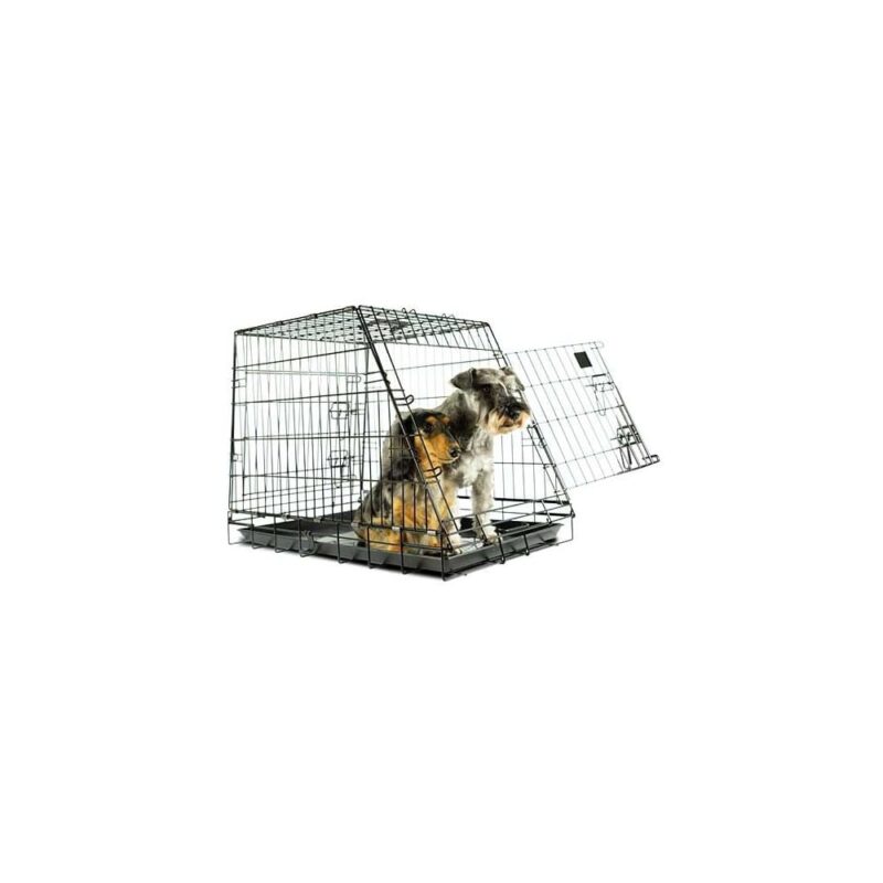 jaula plegable para coche l49xa77,5/47xalt57 cm.